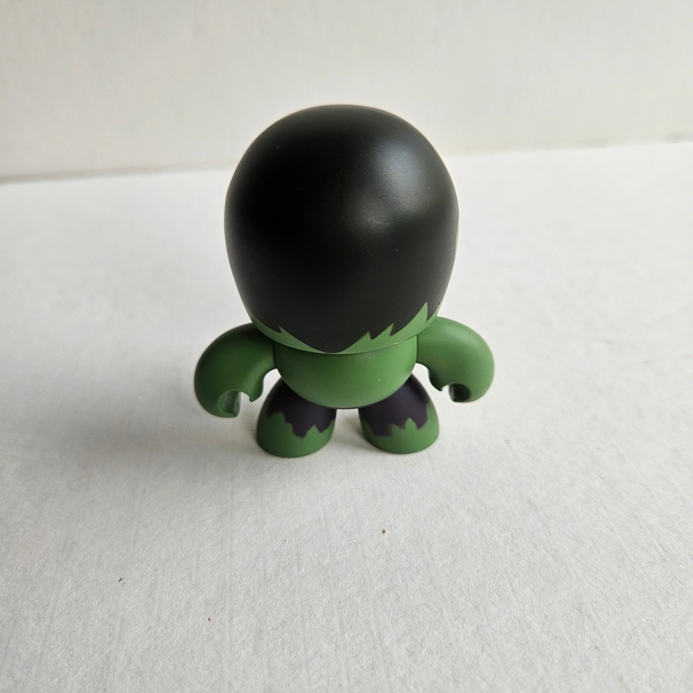 Marvel Mighty Muggs Hulk Vinyl Figure 2011 Hasbro Mini Collectible Toy 3.5 Inch - Picture 4 of 6